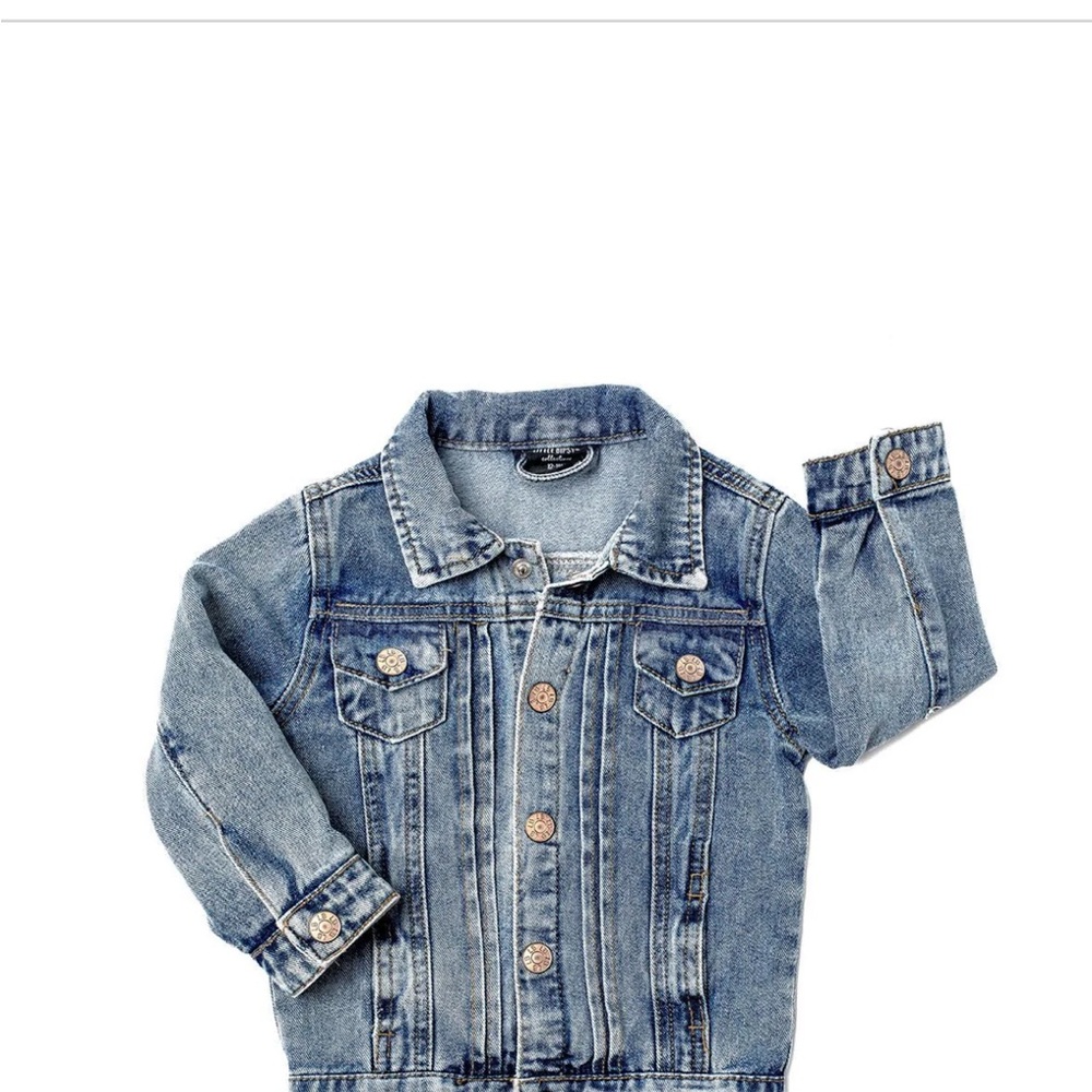Little Bipsy Light Blue Denim Jean Jacket for Kids